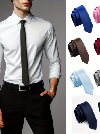 Wide Silk Textured Ties for Men
